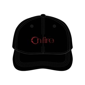 「on fire」キャップ