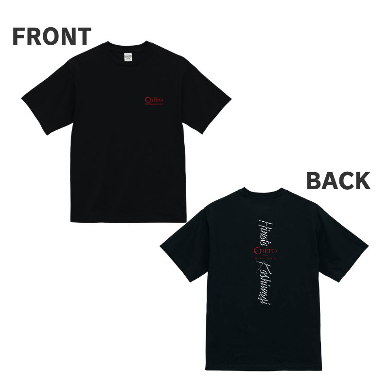 「on fire」Tシャツ