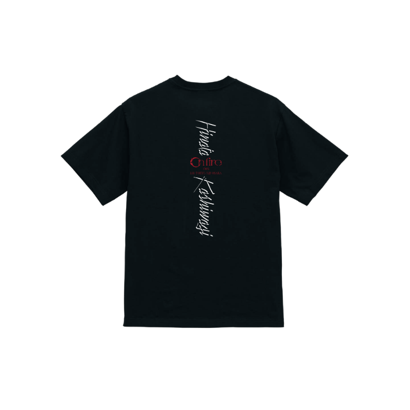「on fire」Tシャツ