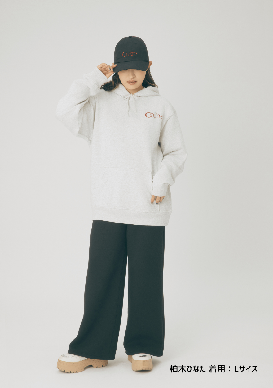 「on fire」フーディー